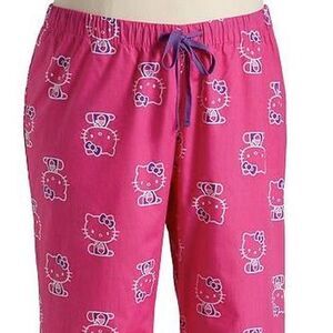 Hello Kitty Hot Pink Pajama Pants size X-Small